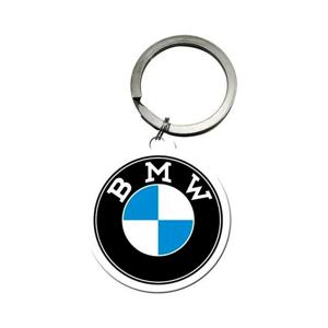 NOSTALGICART-Porte clés ROND BMW