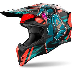 AIROH-Casque cross WRAAAP CYBER