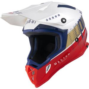 PULL-IN-Casque cross MASTER NAVY WHITE