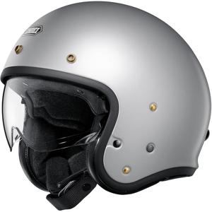 SHOEI-Casque J-O2 MAT LIGHT SILVER