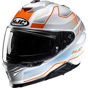 Casque i71 SOLID HJC blanc perle - , Casque intégral