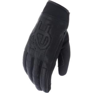 HELSTONS-Gants Paddy Cuir Tissu