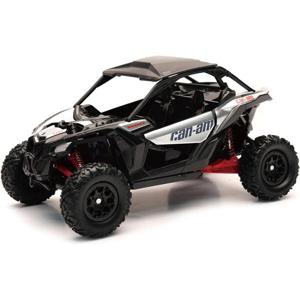 NEWRAY-Réplique SSV Can-Am Maverick X3 X RC Turbo Gris - Echelle 1/18°