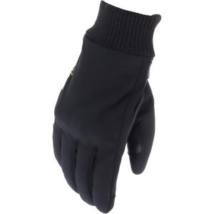 HELSTONS-Gants Edge Cuir Tissu