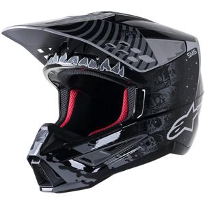 ALPINESTARS-Casque cross SM-5 SOLAR FLARE
