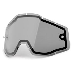 100%-Ecran de masque Accuri/Strata/Racecraft double fumé