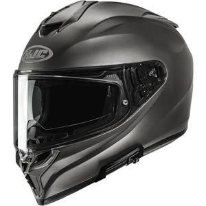 HJC-Casque I72 Solid Semi Flat Titanium