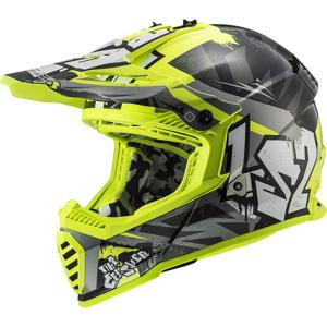 LS2-Casque cross MX437 FAST II MINI CRUSHER
