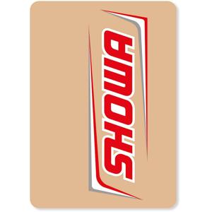 DCOR-Autocollant de fourche Showa Rg/Blc