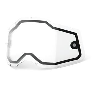 100%-Ecran de masque Accuri2/Strata2/Racecraft2 double clair