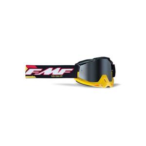 FMF-Masque cross POWERBOMB SAND Speedway - Ecran miroir argent