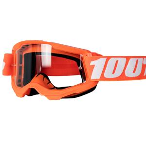 100%-Masque cross STRATA 2 orange