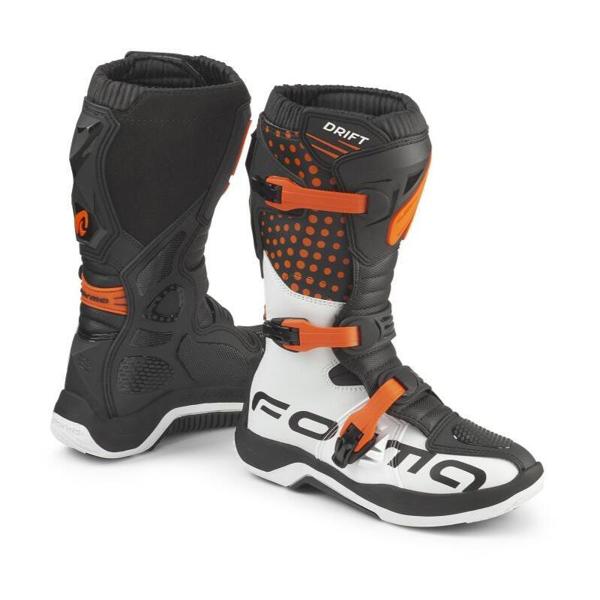 Bottes cross DRIFT KID FORMA black/orange/white - MAXXESS.FR, Bottes cross