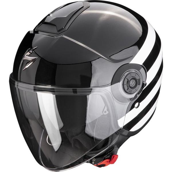 Casque De Moto Scorpion EXO-CITY - Noir Mat, Taille XXL, Coque Polycarbonate Légère Et Résistante