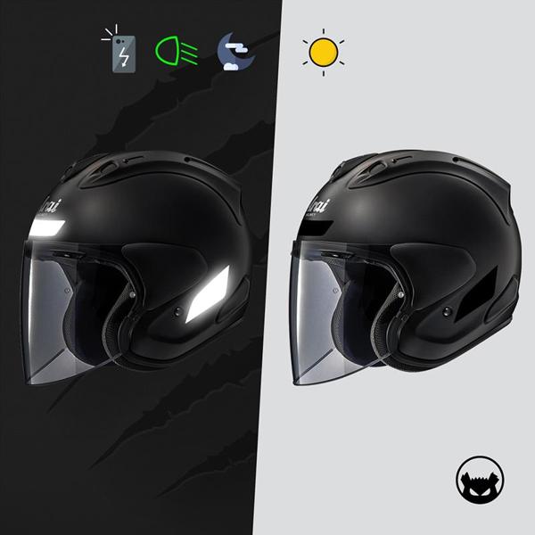 FEARTHEYELLOWBEAR-stickers-reflechissants-casque-easy-replica-arai-szr-noir-image-133405245-cover-1
