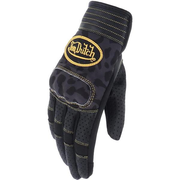 HELSTONS-gants-von-dutch-palavas-air-tissu-cuir-femme-image-146688444-cover-0