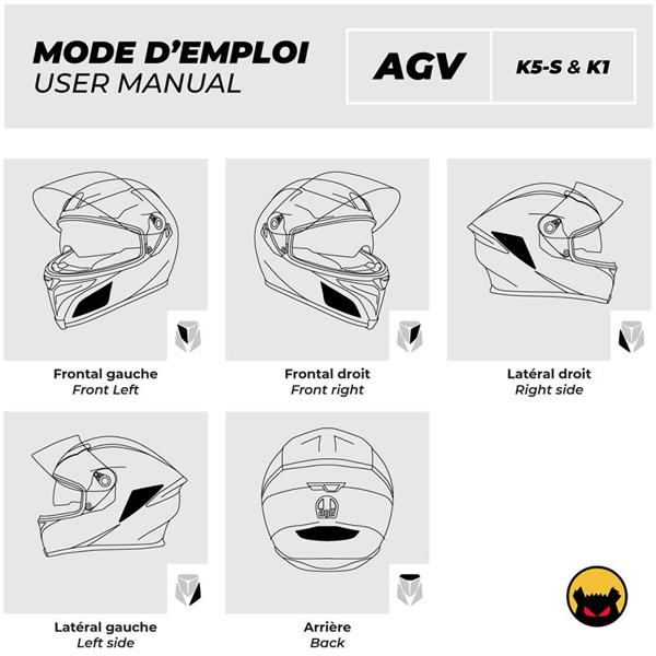 FEARTHEYELLOWBEAR-stickers-reflechissants-casque-easy-replica-agv-k5-s-k1-noir-image-133405293-cover-2