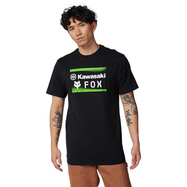FOX-tee-shirt-a-manches-courtes-x-kawasaki-premium-image-97335923-cover-2