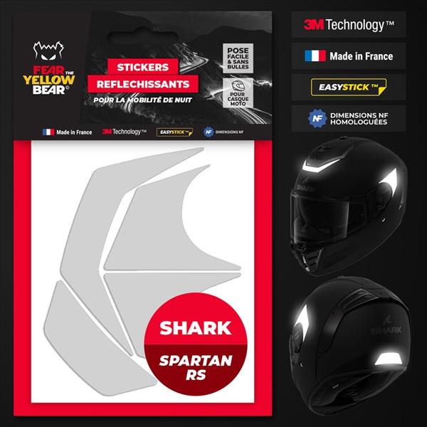 FEARTHEYELLOWBEAR-stickers-reflechissants-casque-easy-replicatm-shark-spartan-rs-blanc-image-133405117-cover-0