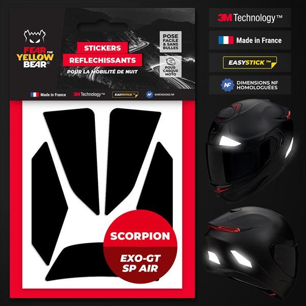 FEARTHEYELLOWBEAR-stickers-reflechissants-casque-easy-replica-scorpion-exo-gt-sp-air-image-145375046-cover-0