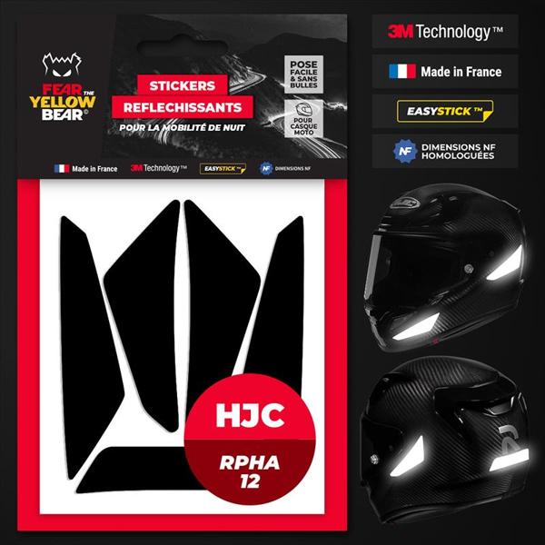 FEARTHEYELLOWBEAR-stickers-reflechissants-casque-easy-replicatm-hjc-rpha12-noir-image-133404997-cover-0