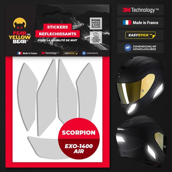 FEARTHEYELLOWBEAR-stickers-reflechissants-casque-easy-replicatm-scorpion-exo-1400-air-1400-air-evo-2-blanc-image-133405095-cover-0