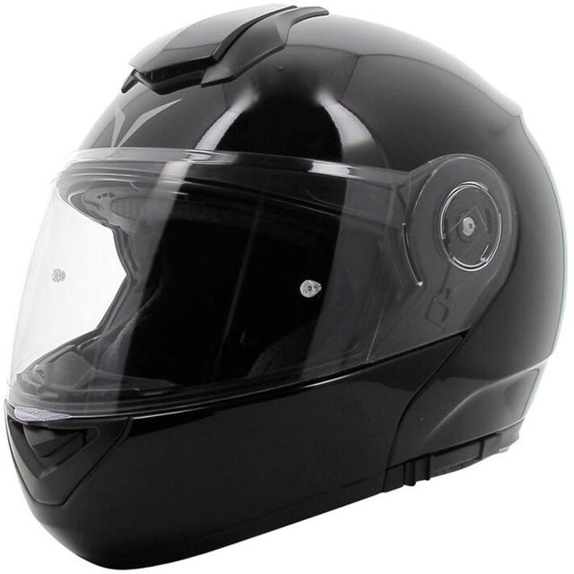 Casque SWITCH NOVIC noir brillant - MAXXESS.FR, Casque modulable
