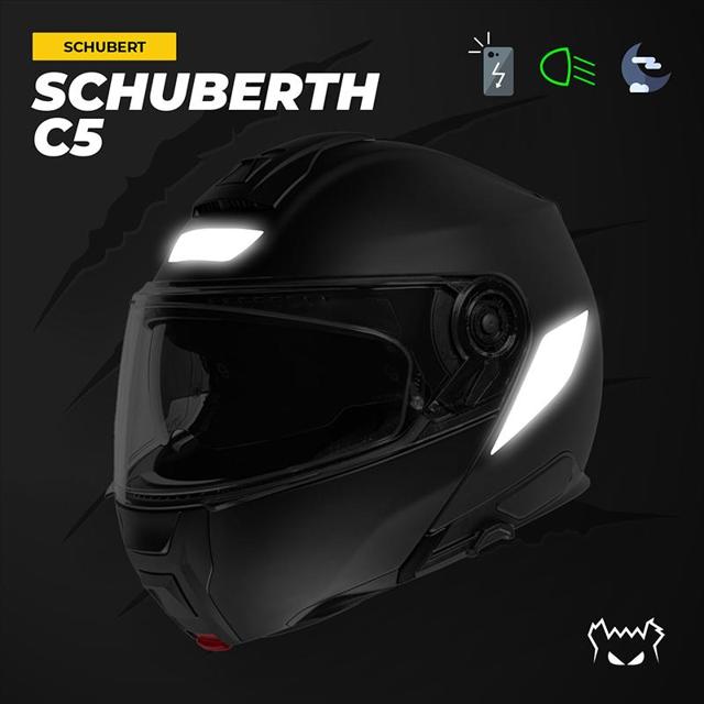 FEARTHEYELLOWBEAR-stickers-reflechissants-casque-easy-replicatm-schubert-c5-blanc-image-133405271-cover-1