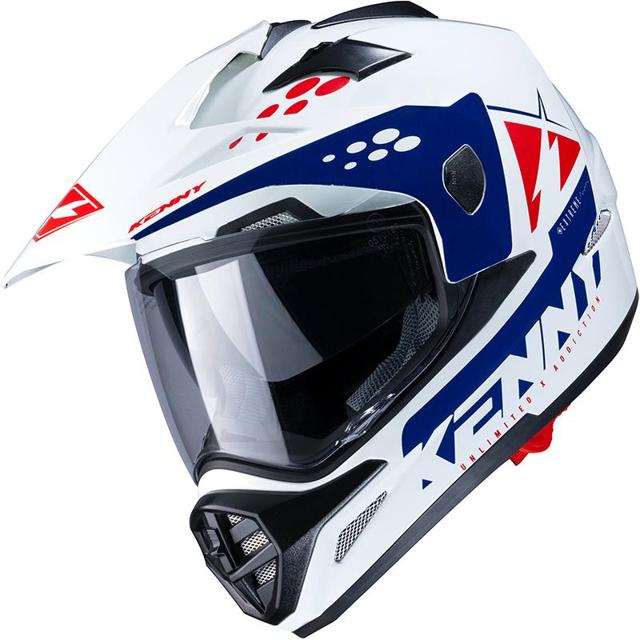 Casque quad EXTREME GRAPHIC KENNY Blanc - , Casque