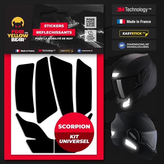 FEARTHEYELLOWBEAR-stickers-reflechissants-casque-easy-replicatm-kit-universel-scorpion-exo-noir-image-133405240