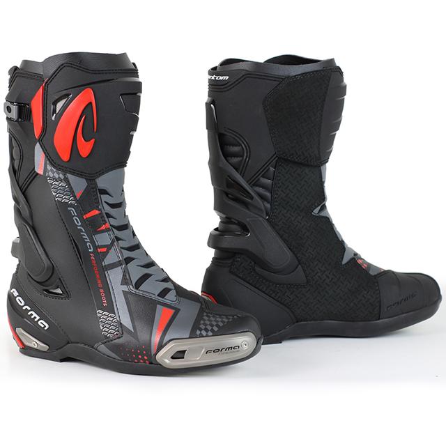 Bottes PHANTOM FORMA noir gris rouge MOTO AXXE.FR Bottes moto