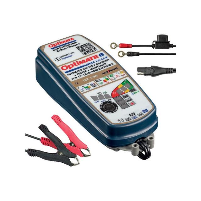 OptiMate TecMate Lithium LFP Select TM-270 – Caricabatterie E Mantenitore 12.8V/16V 9.5A/7.5A Per Batterie Al Litio LiFePO4
