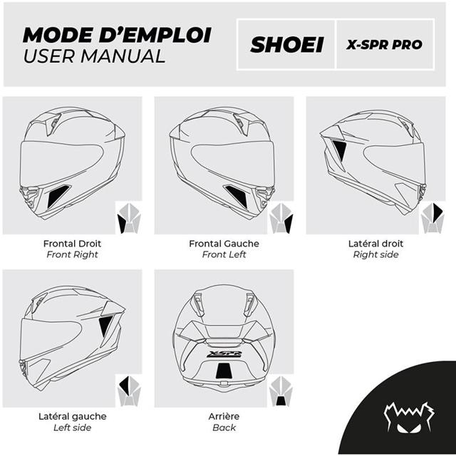 FEARTHEYELLOWBEAR-stickers-reflechissants-casque-easy-replicatm-shoei-xspr-pro-noir-image-133405190-cover-2