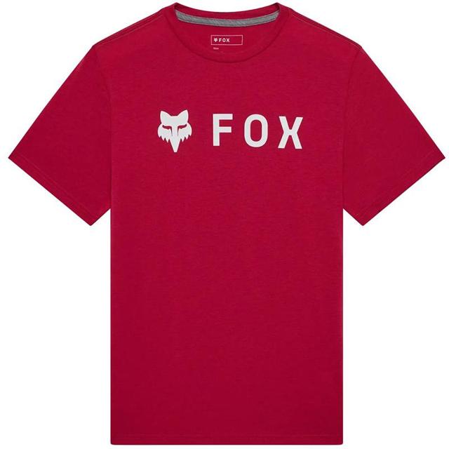 Tee-shirt ABSOLUTE FOX rouge/blanc - MOTO-AXXE.FR, T-Shirt