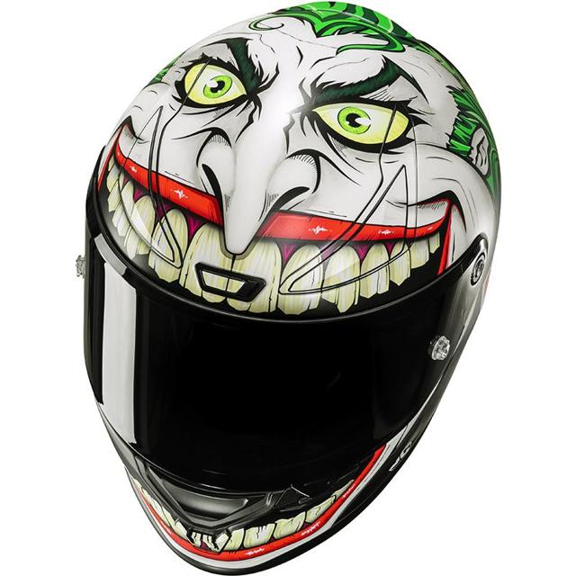 Casco Moto Integrale HJC RPHA 11 Joker DC Comics - Taglia S - Fibra Composita Leggera 1300g