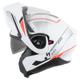 blanc/noir/rouge - SCORPION Casque EXO-930 EVO ARDENS