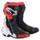 NOIR BLANC ROUGE - ALPINESTARS Bottes SUPERTECH R