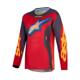 rouge/gris/orange/bleu - ALPINESTARS Maillot Cross Youth Fluid Hunt
