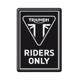 NOSTALGICART-metal-card-triumph-riders-only-image-131239563-thumbnail-0