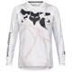 blanc - FOX Maillot cross YOUTH 180 DIFFUSE SE