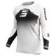 blanc/noir - SHOT Maillot Cross Aerolite Phase 27