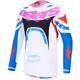 blanc/bleu/rose/rouge - ALPINESTARS Maillot Cross Supertech Dyna