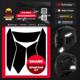 FEARTHEYELLOWBEAR-stickers-reflechissants-casque-easy-replicatm-shark-spartan-gt-noir-image-133405324-thumbnail-0