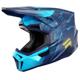 bleu/or - SHOT Casque Cross Lite Volt