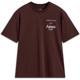 marron/blanc - ALPINESTARS Tee-Shirt Post Oversized