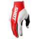blanc/rouge - SHOT Gants Cross Lite Skin