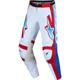 blanc/rouge/bleu - ALPINESTARS Pantalon Cross Racer Hunt