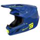 bleu/jaune - SHOT Casque Cross Speed Tiger