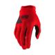 rouge - 100 Gants cross RIDECAMP YOUTH