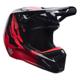 rouge/noir - FOX Casque Cross V1 Clutch